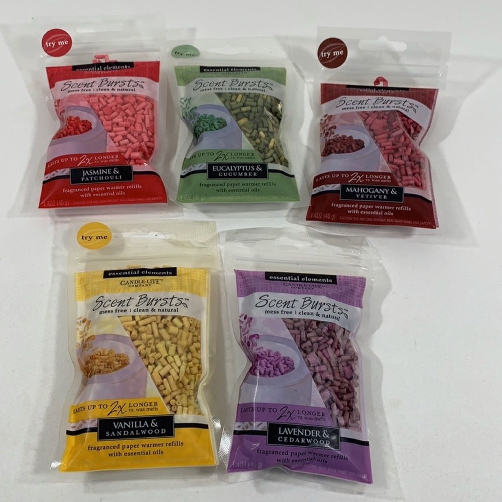 ✅Candle-lite Essential Elements Scent Bursts 5-pack